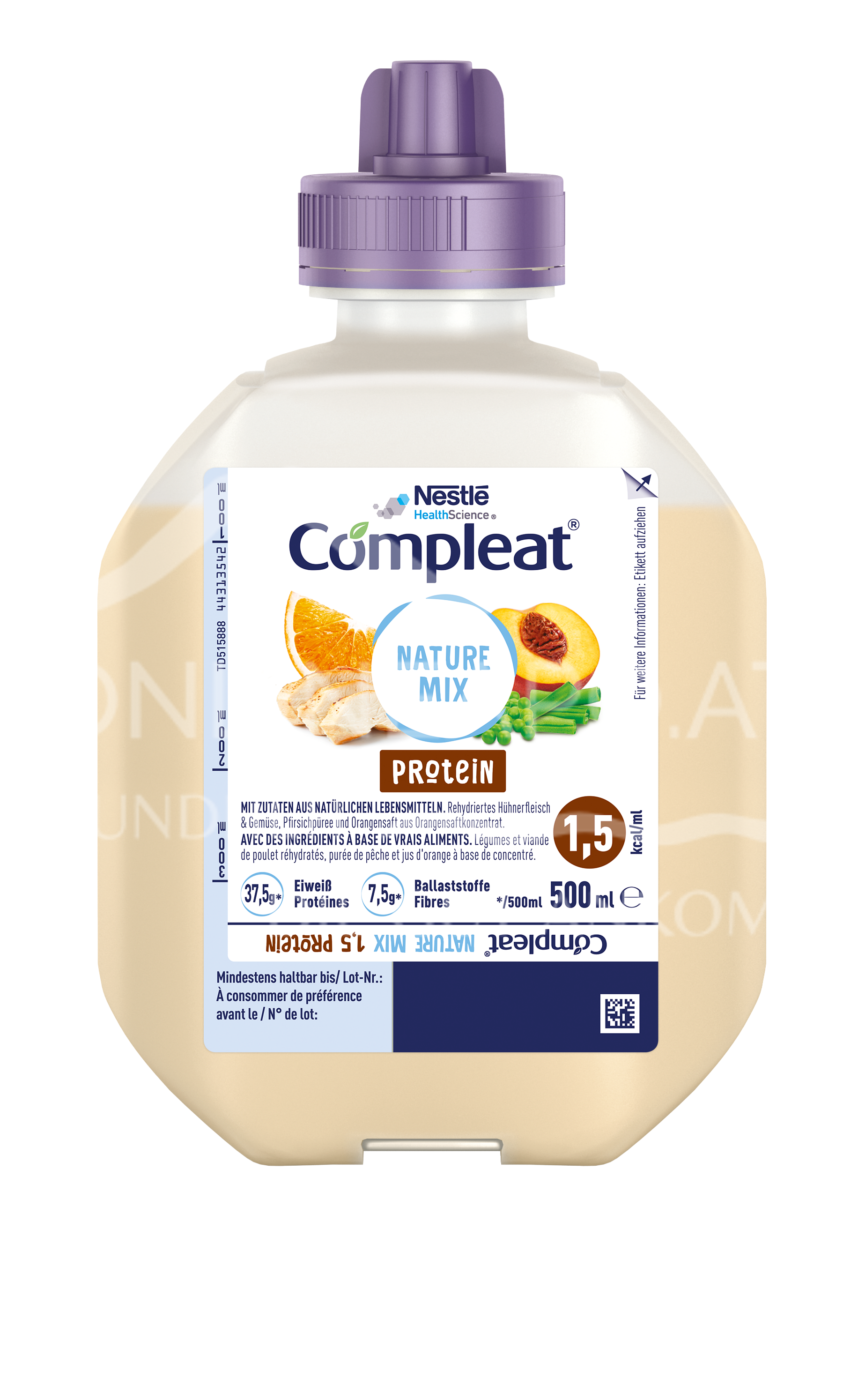 Nestlé Compleat® Nature Mix 1.5 Protein 500 ml Smartflex