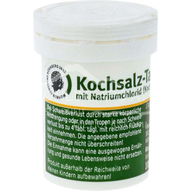 Mohren-Apotheke Kochsalz-Tabletten mit Natrium-Chlorid (Kochsalz)