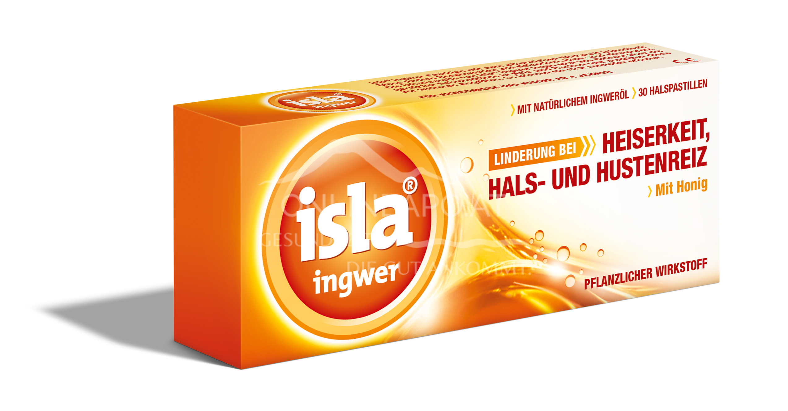 isla® Pastillen Ingwer + Honig Pastillen