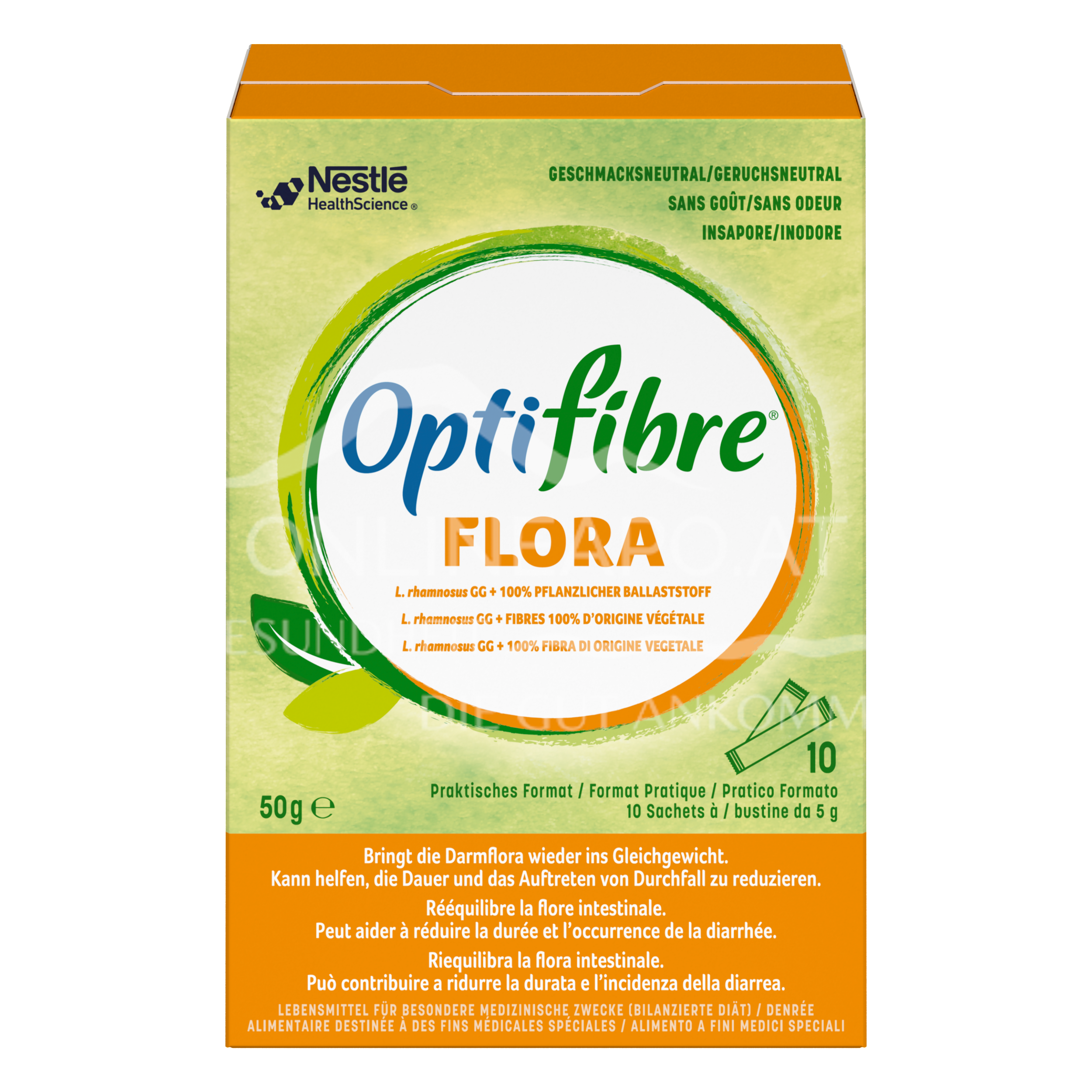 OptiFibre® Flora Sachets 10 x 5 g