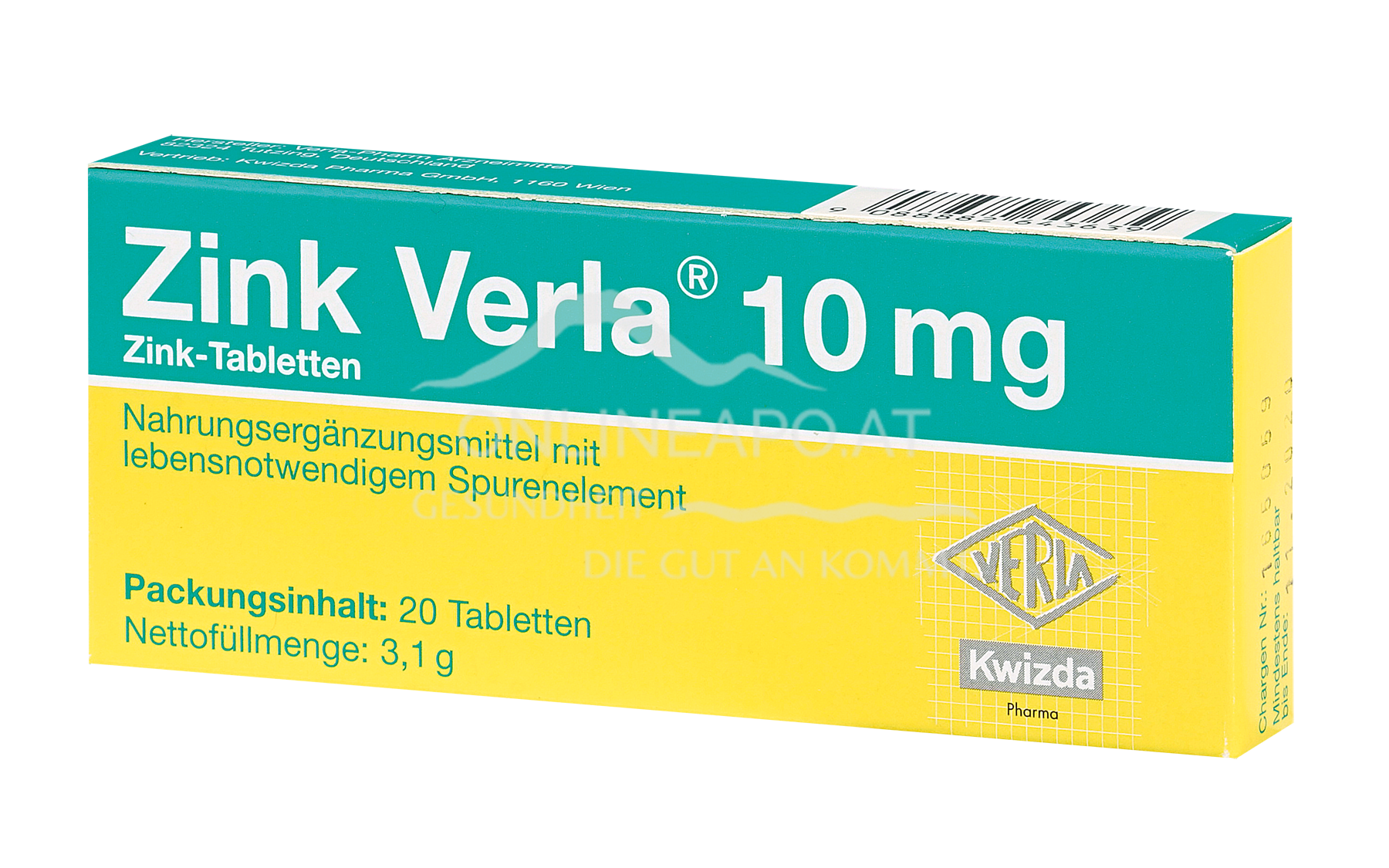 ZINK VERLA® 10 mg Tabletten