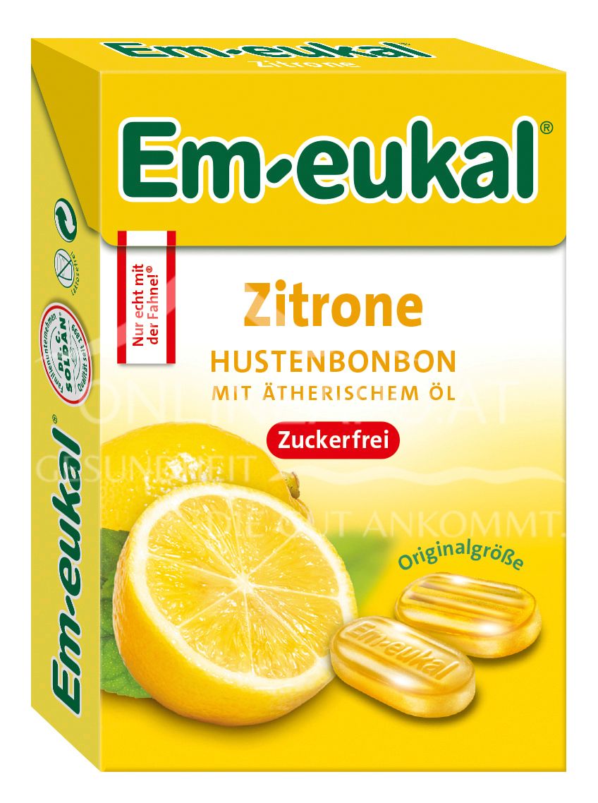 Em-eukal  Zitrone MINIS zuckerfrei