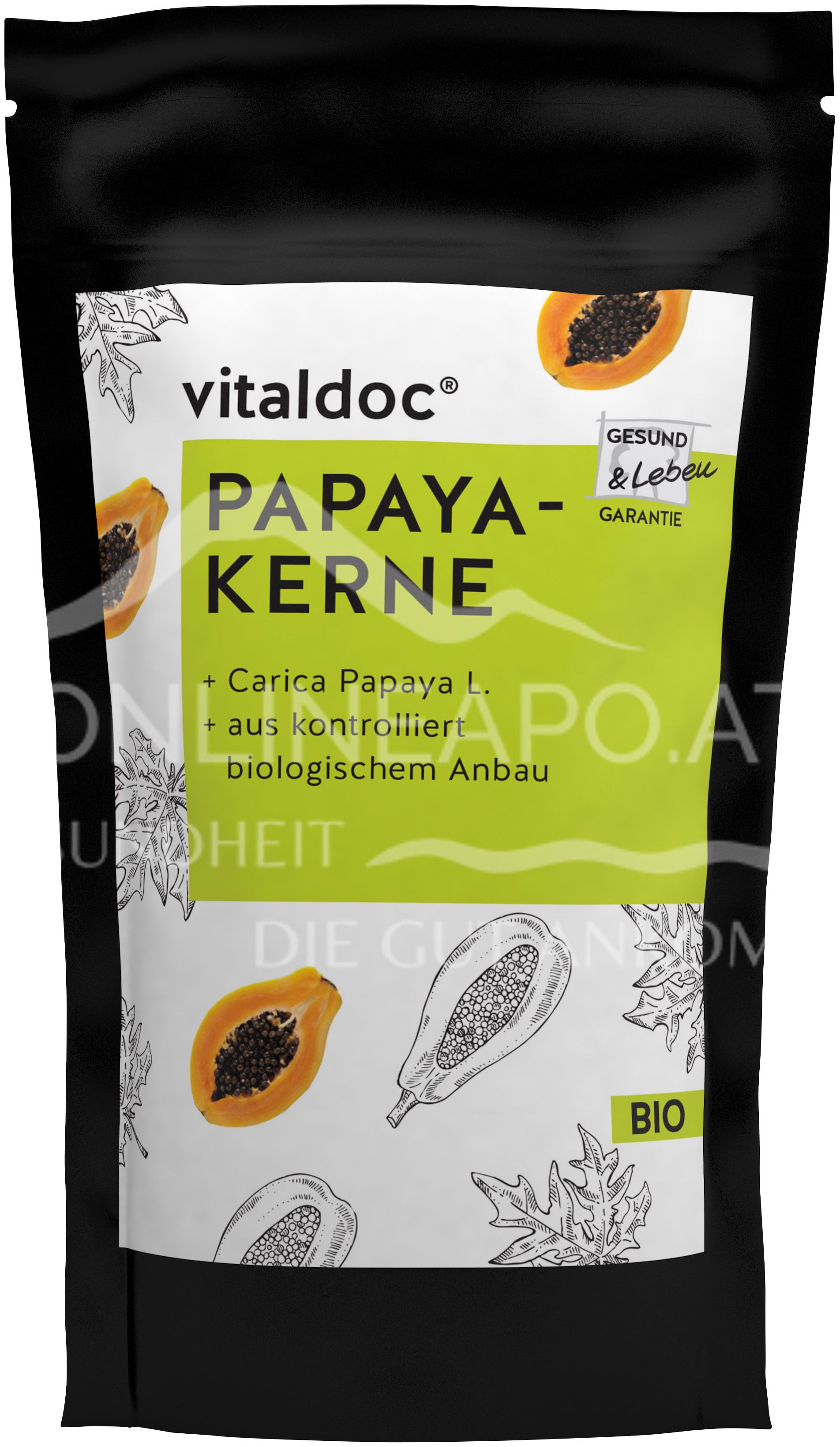 vitaldoc® BIO Papaya-Kerne