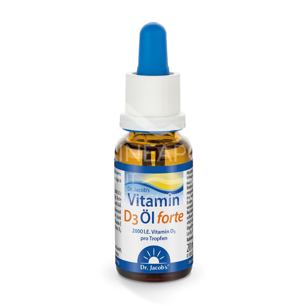 Dr. Jacob’s Vitamin D3 Öl forte Tropfen