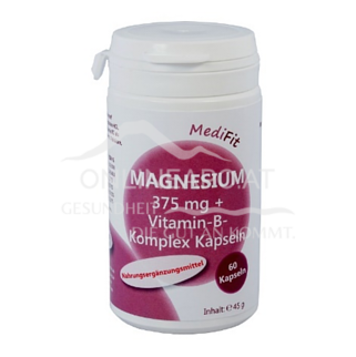 Magnesium 375 mg + Vitamin-B-Komplex Kapseln