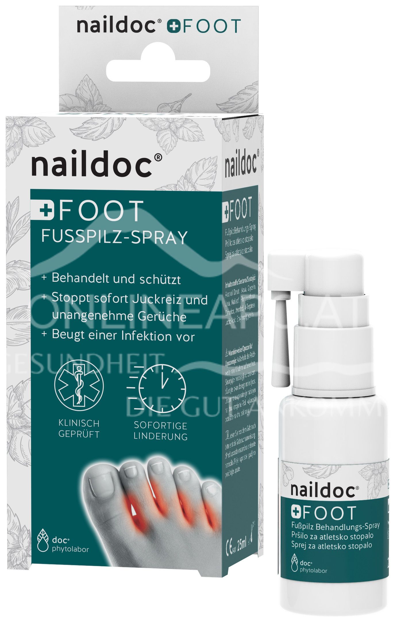 naildoc® +FOOT Fußpilz Spray