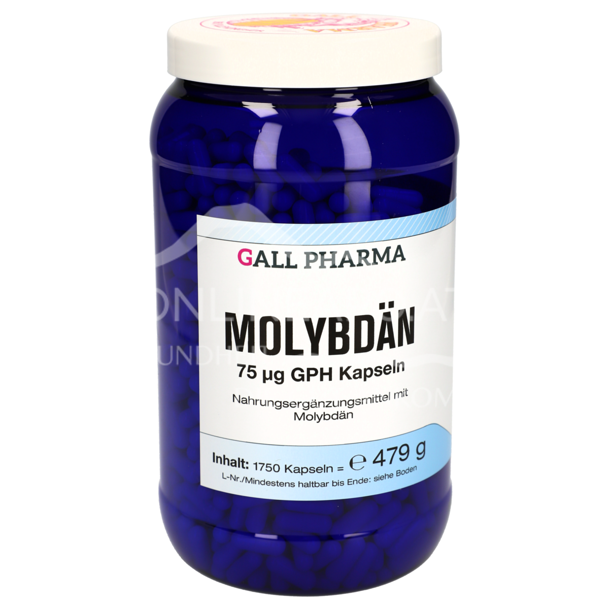 Gall Pharma Molybdän 75 µg Kapseln