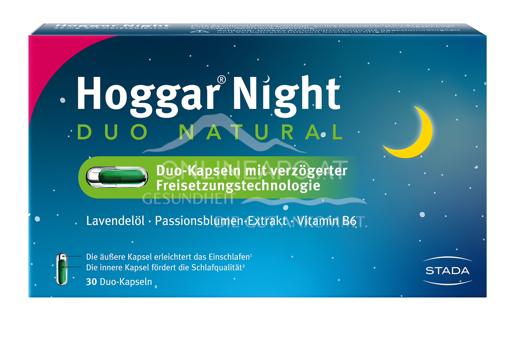 Hoggar® Night Duo Natural Kapseln