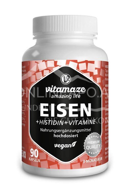 Vitamaze Eisen + Histidin + Vitamine Kapseln