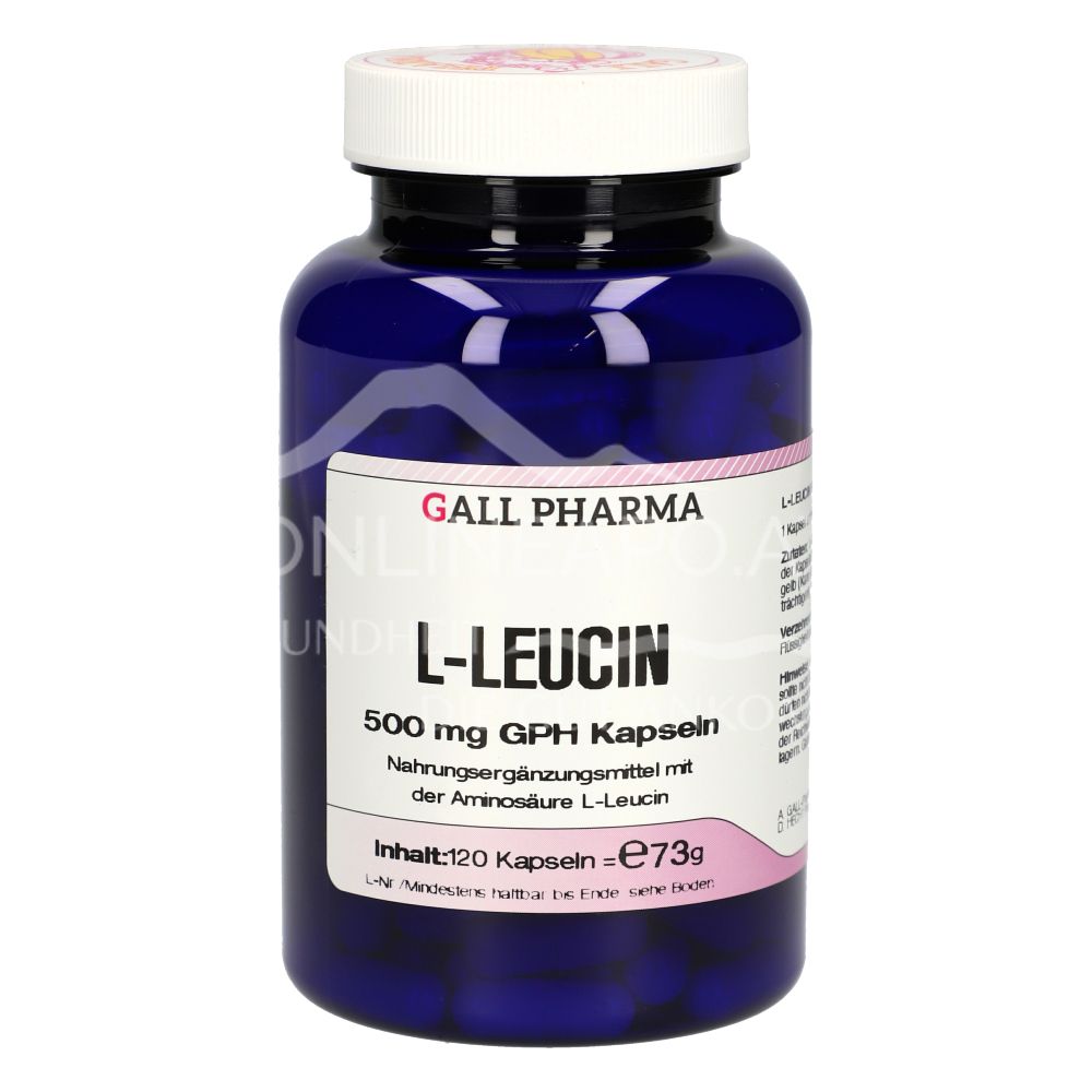 Gall Pharma L-Leucin 500 mg Kapseln