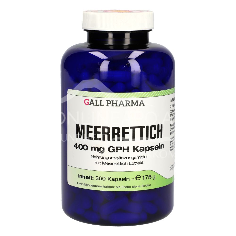 Gall Pharma Meerrettich 400 mg Kapseln