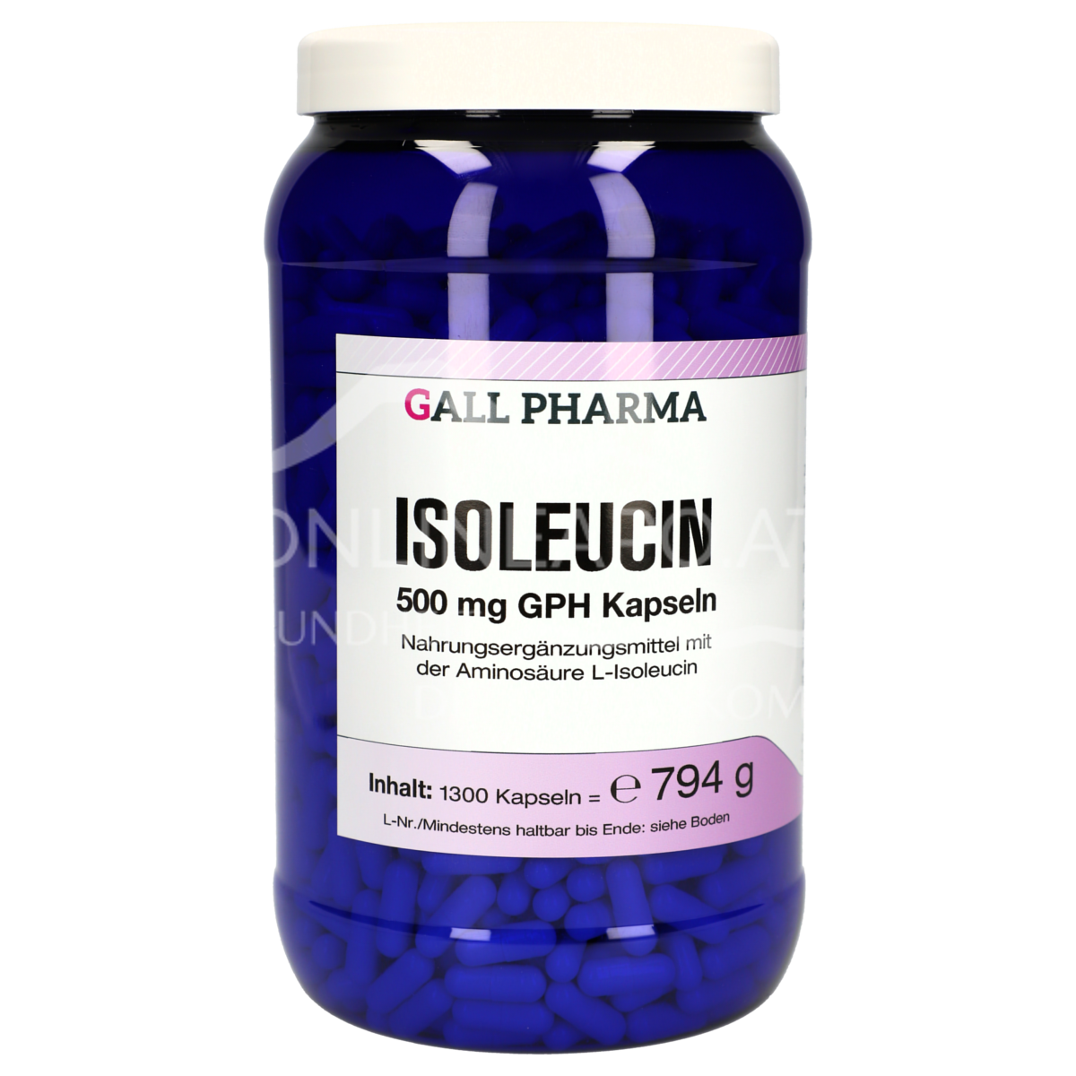 Gall Pharma Isoleucin 500 mg Kapseln