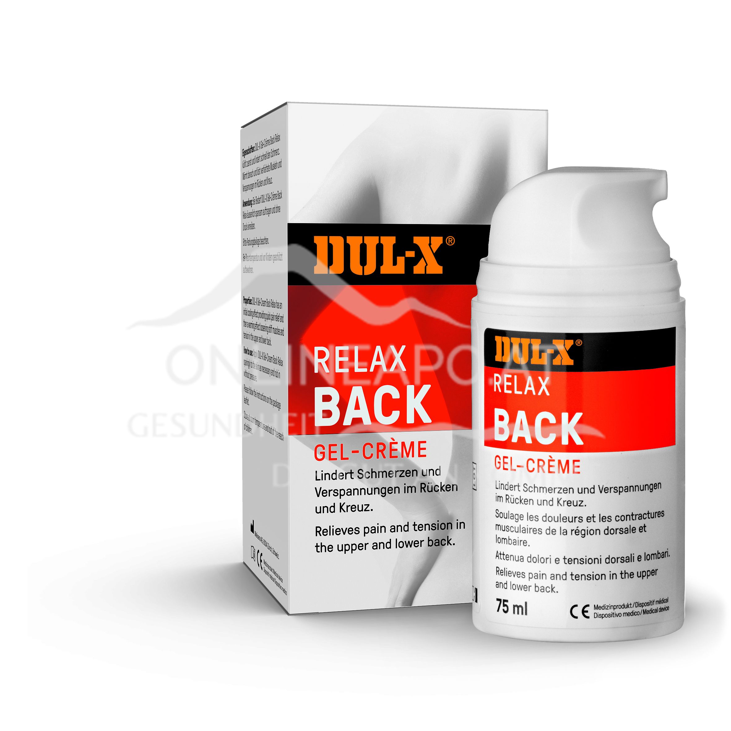 DUL-X® Gel-Crème Back Relax