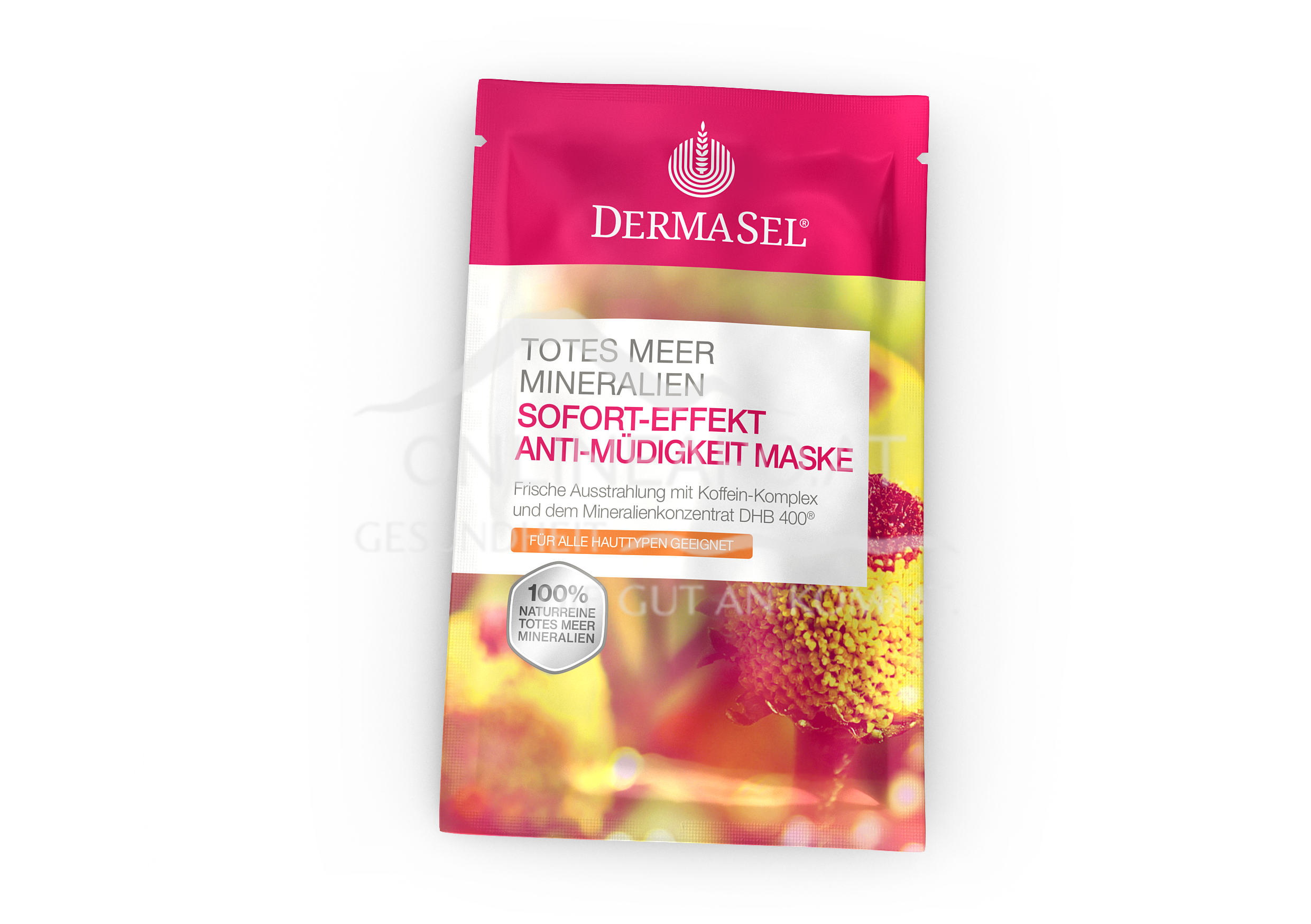 DermaSel® Totes Meer Mineralien Sofort-Effekt-Anti-Müdigkeits-Maske