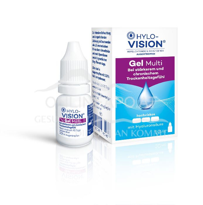 Hylo-Vision® Gel multi Augentropfen