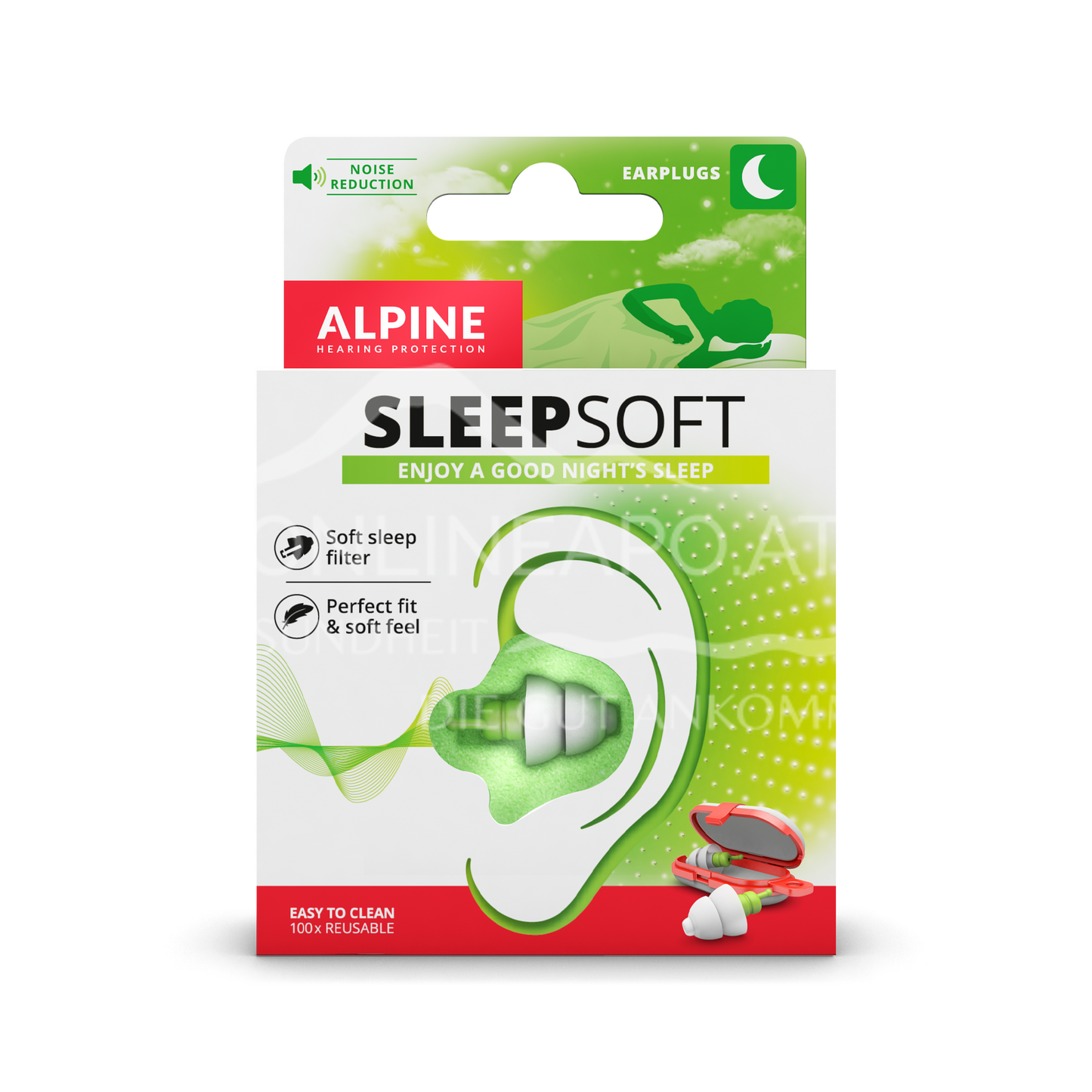 ALPINE Hearing Protection SleepSoft Ohrstöpsel