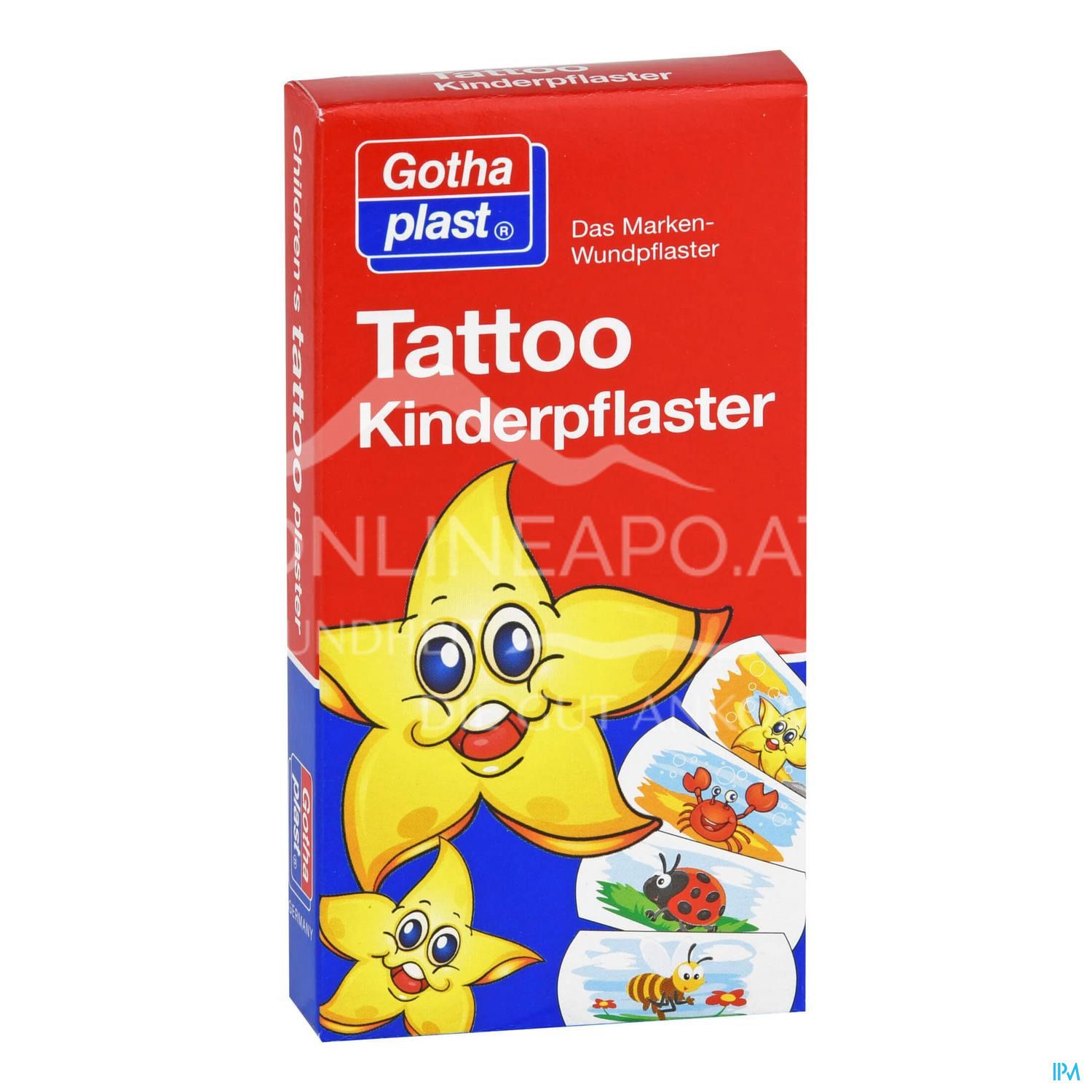 Gothaplast® Tattoo Kinderpflaster 2,5 x 5,7 cm