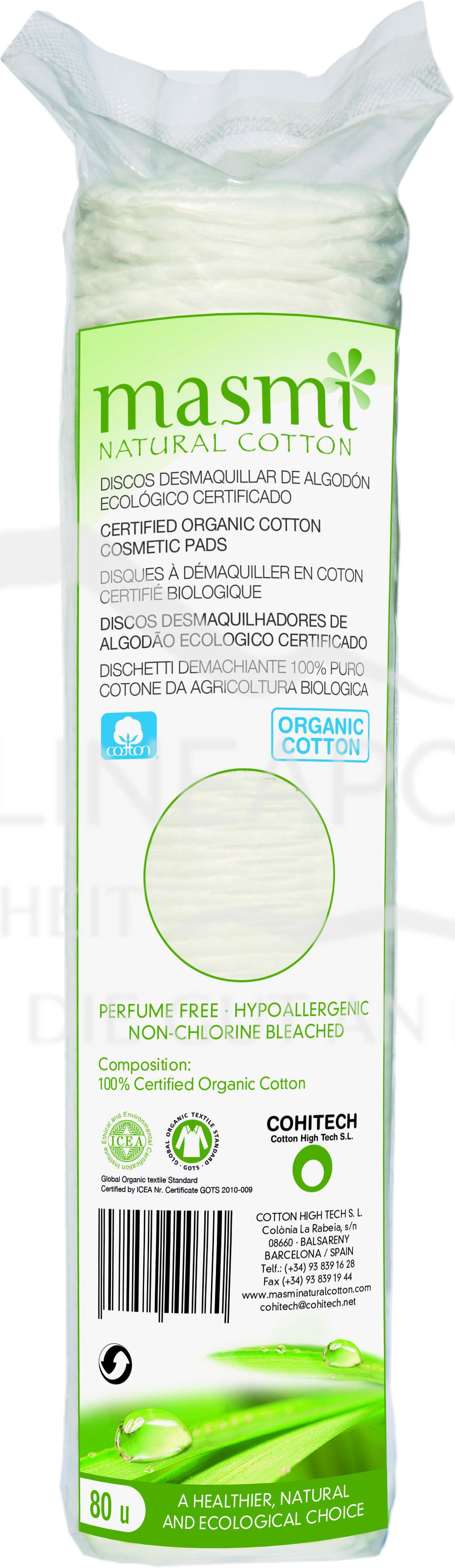 Masmi Organic Care - Bio Kosmetikpads