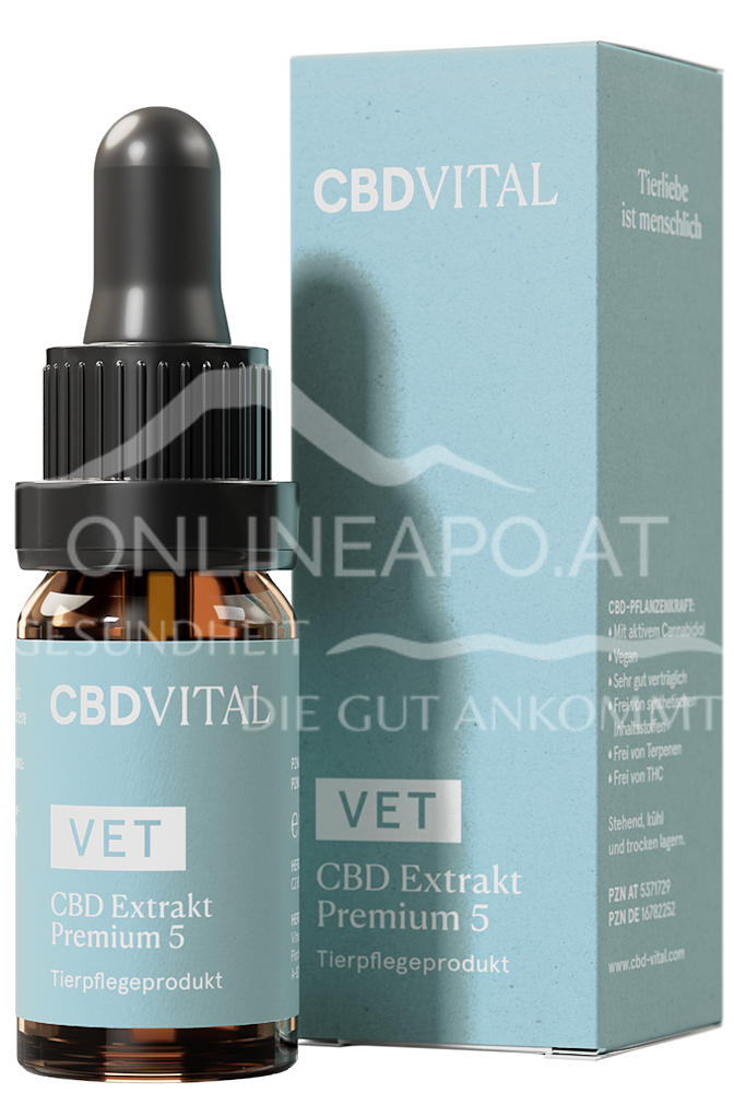 CBD VITAL VET CBD 5 Extrakt Premium