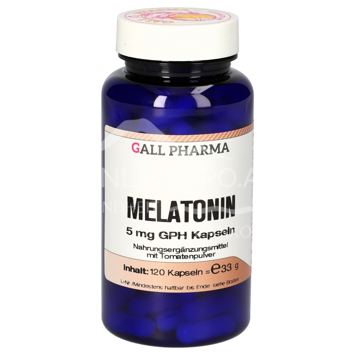 Gall Pharma Melatonin 5 mg Kapseln