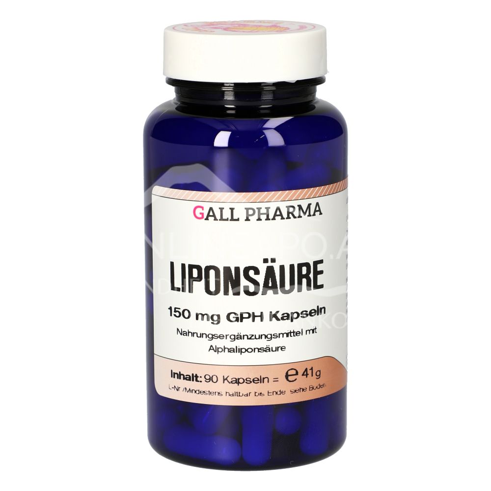 Gall Pharma Liponsäure 150 mg Kapseln