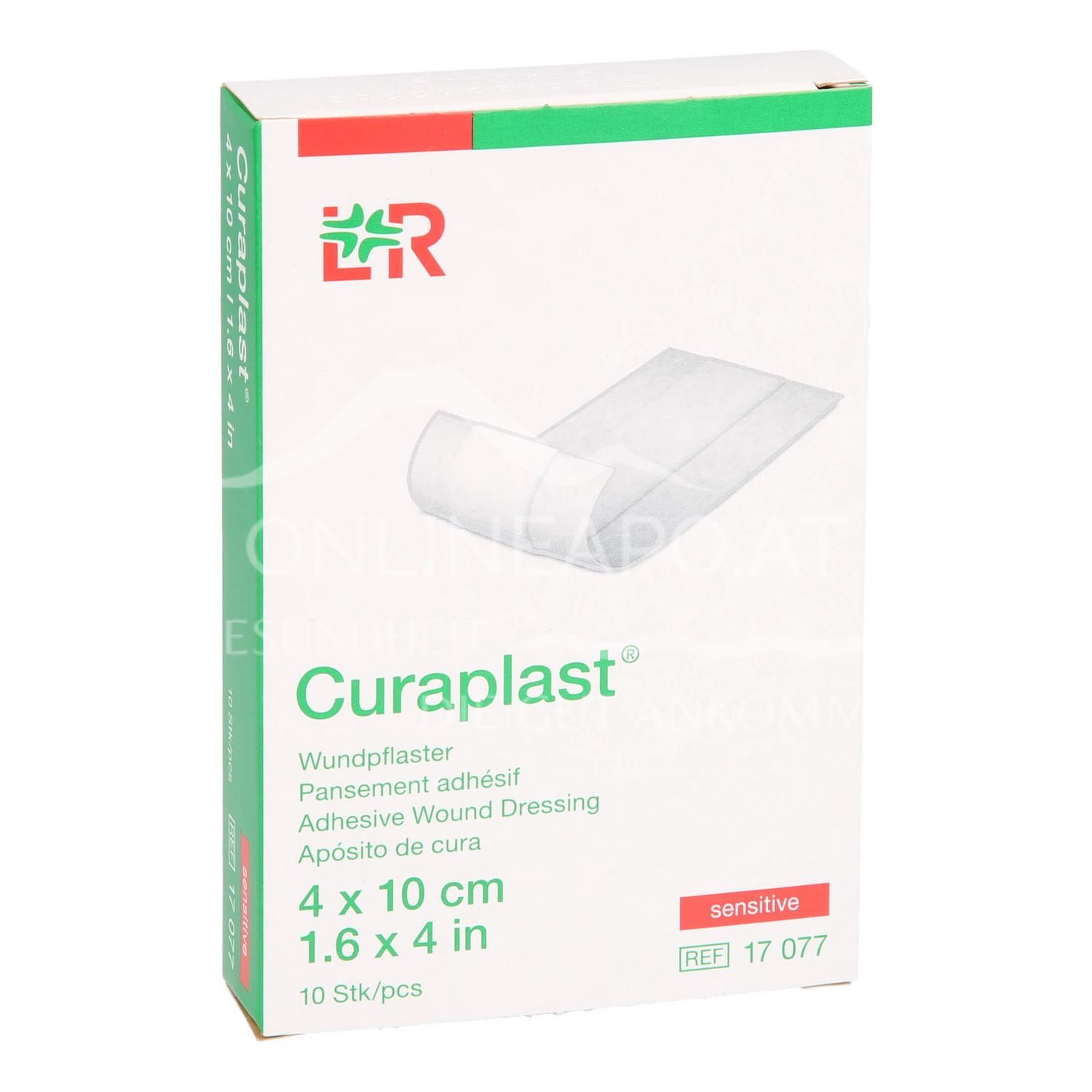 Curaplast® sensitive Wundschnellverband 4 x 10 cm