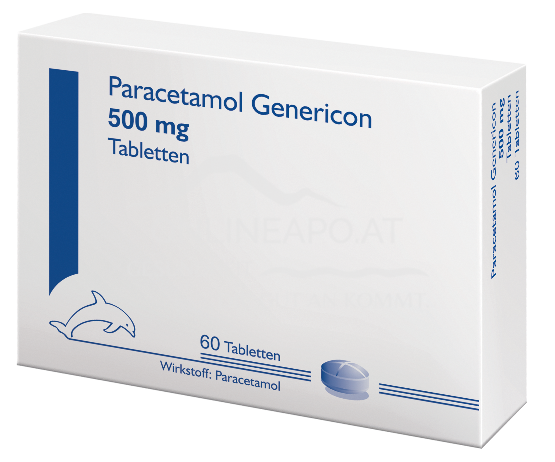 Paracetamol Genericon 500 mg Tabletten