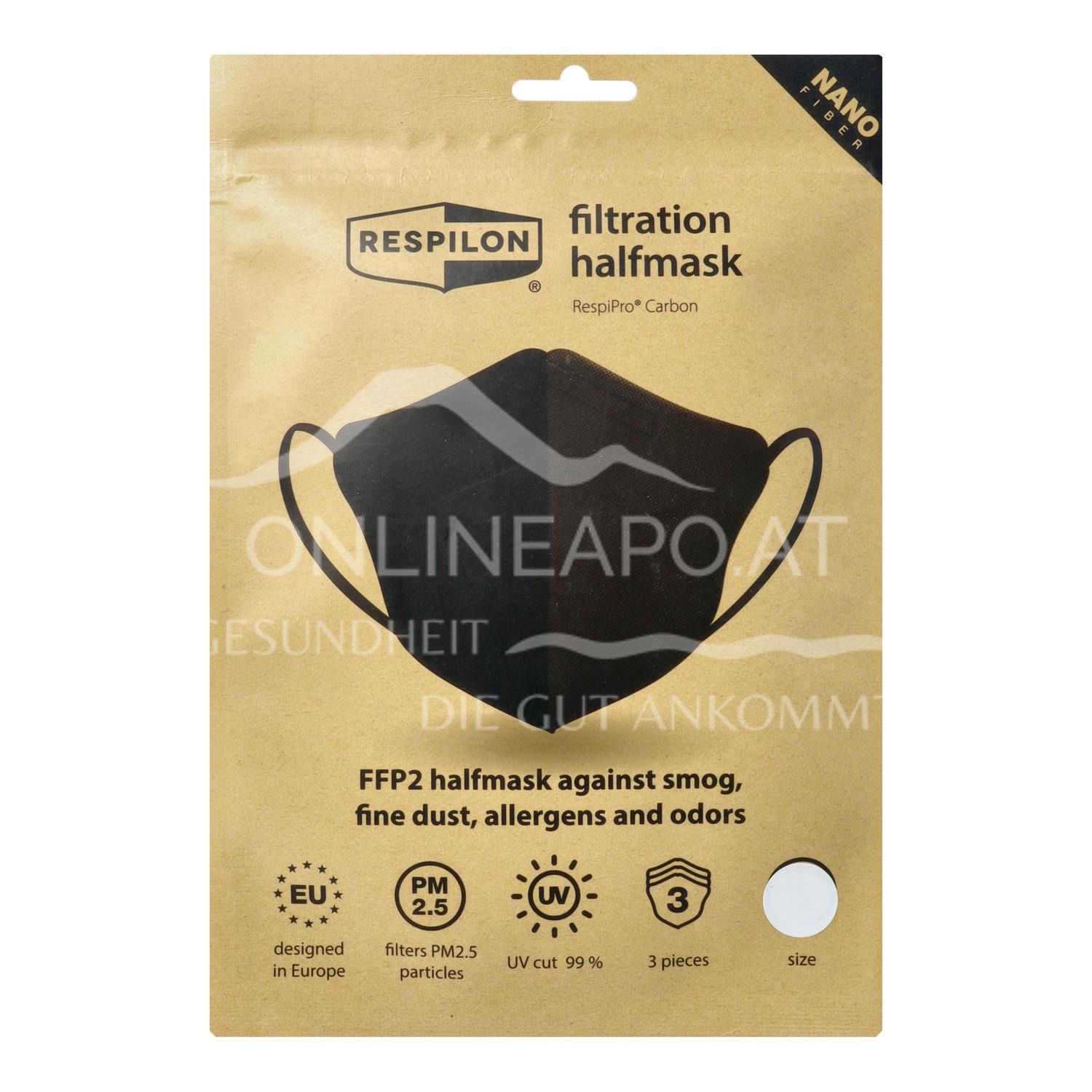 RespiPro® Carbon Nanofaser FFP2 Halbmaske M