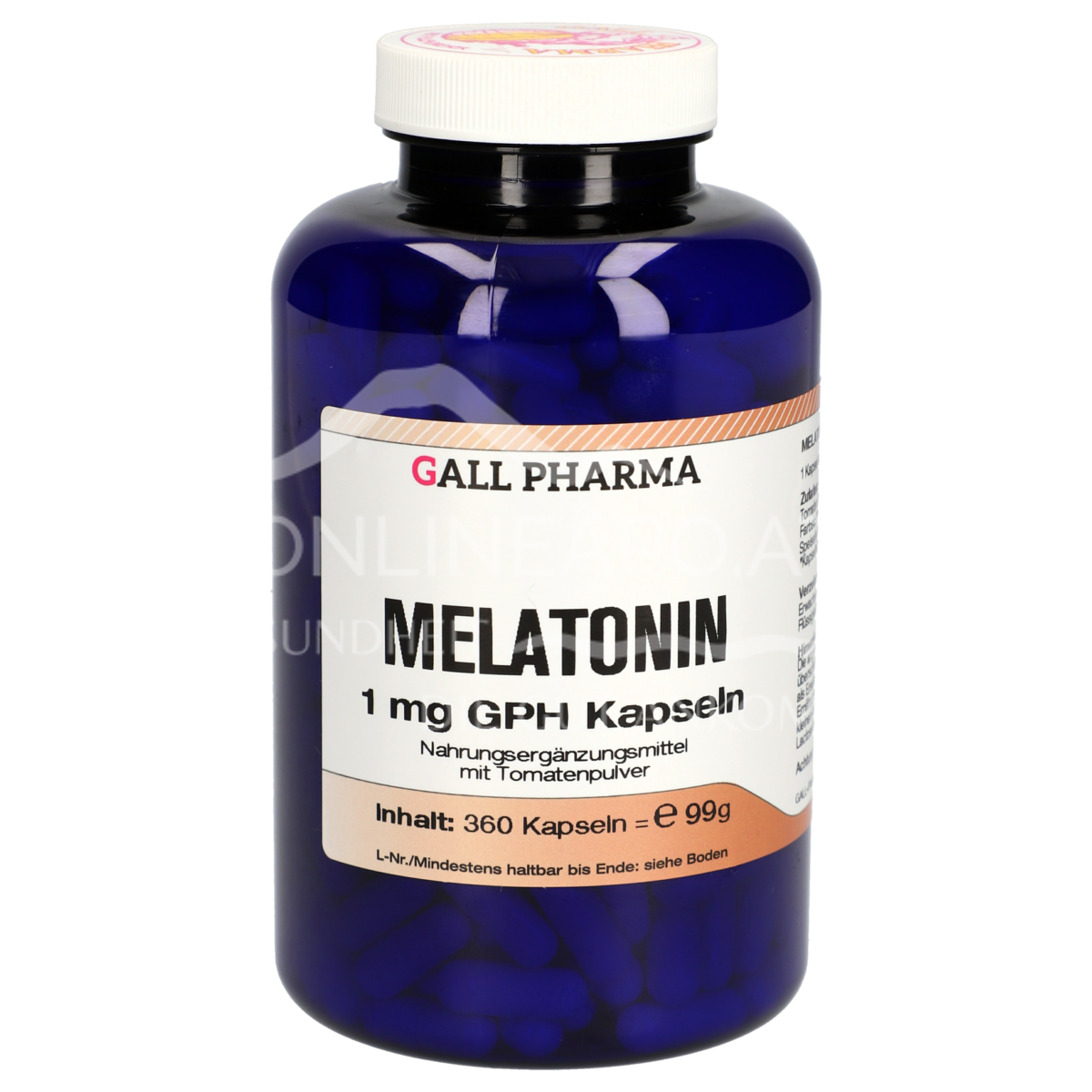 Gall Pharma Melatonin 1 mg Kapseln