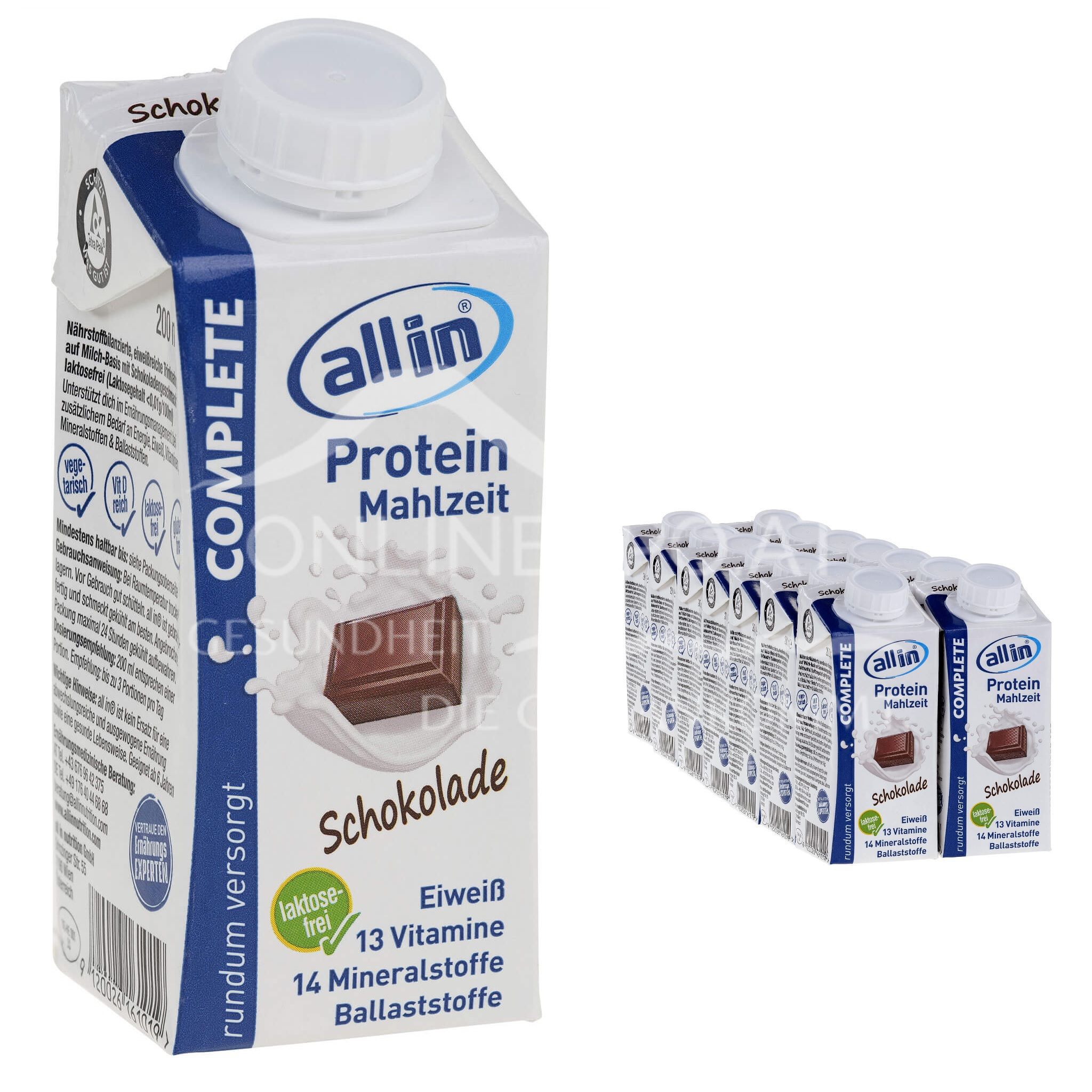 all in® COMPLETE Schokolade (14 x 200 ml)