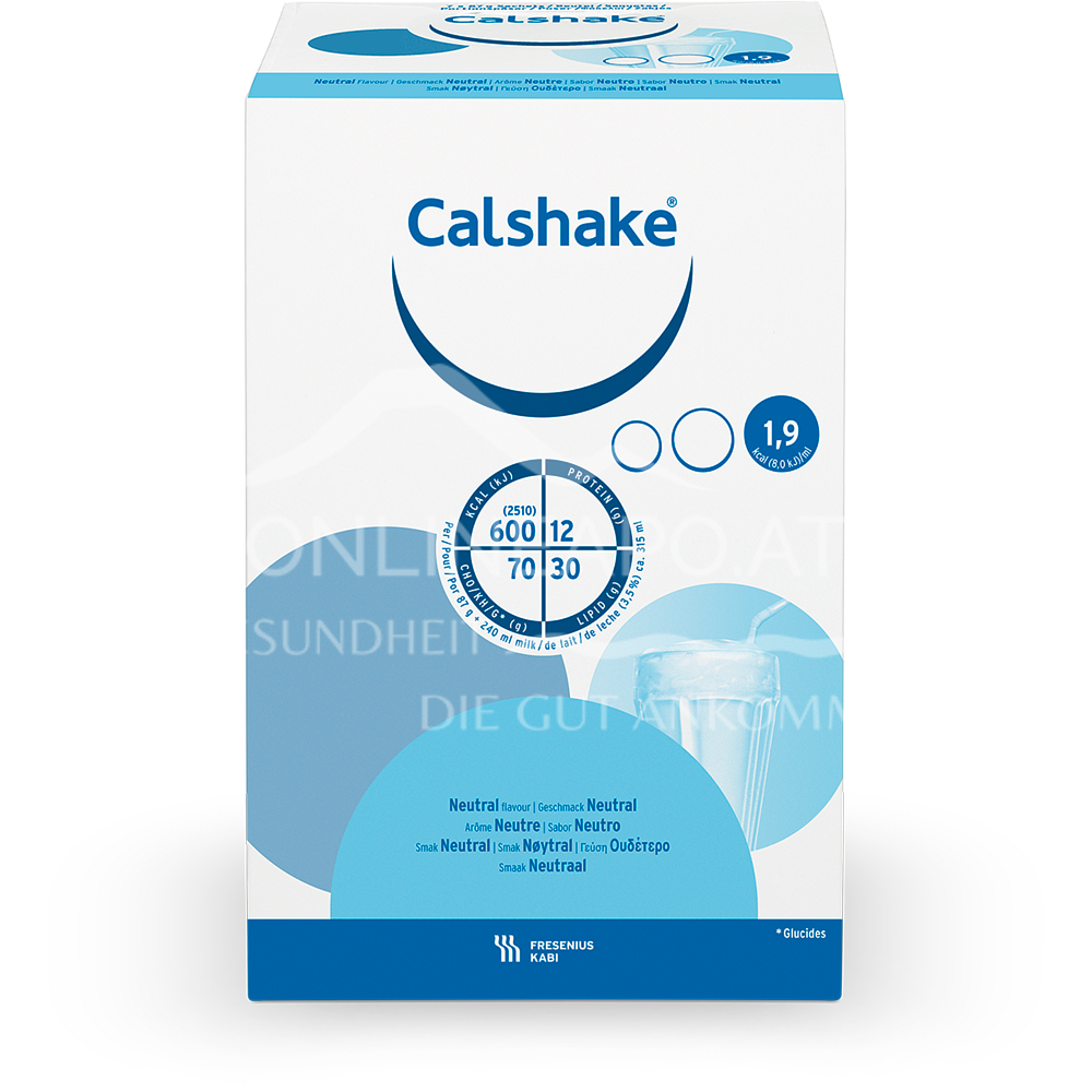 Calshake® Neutral 7 x 87g Sachets