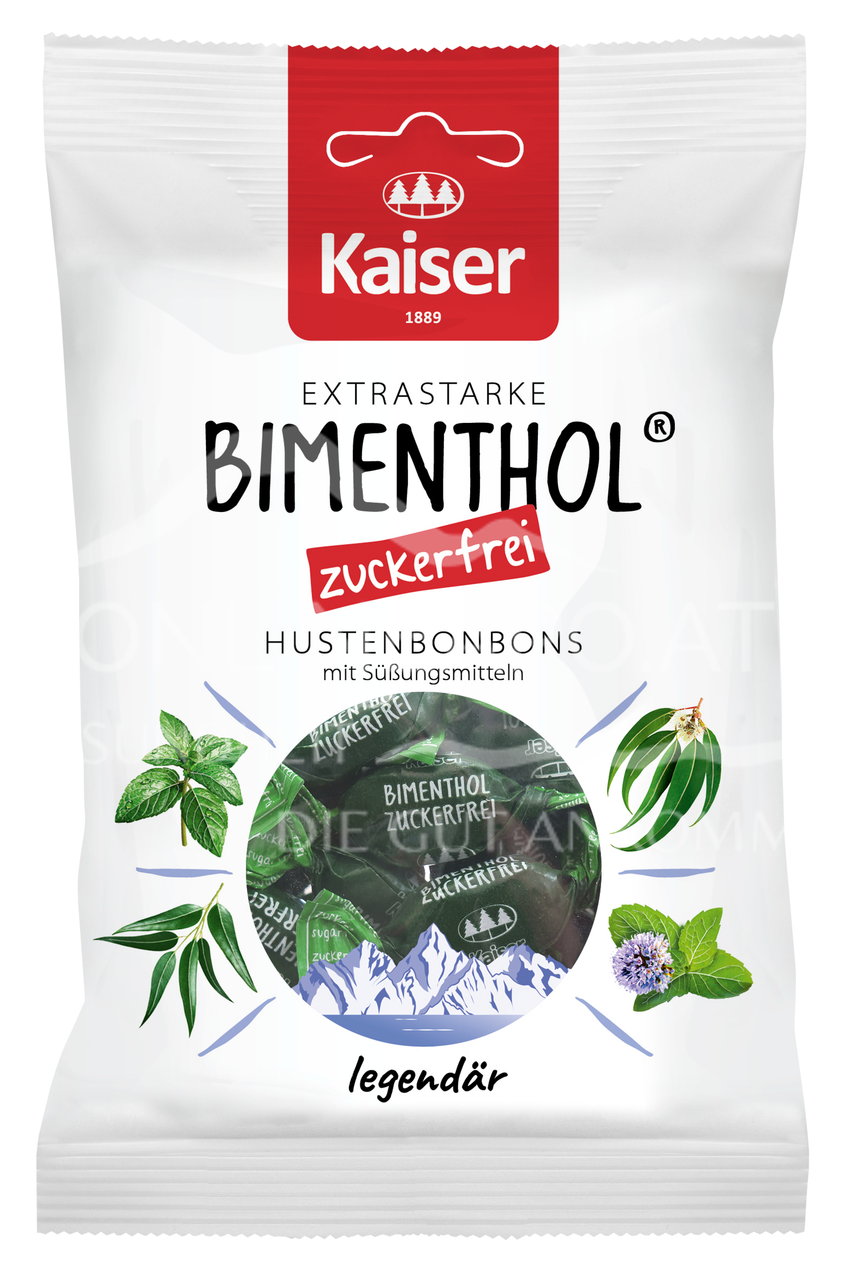 Kaiser Bimenthol® Hustenbonbons zuckerfrei