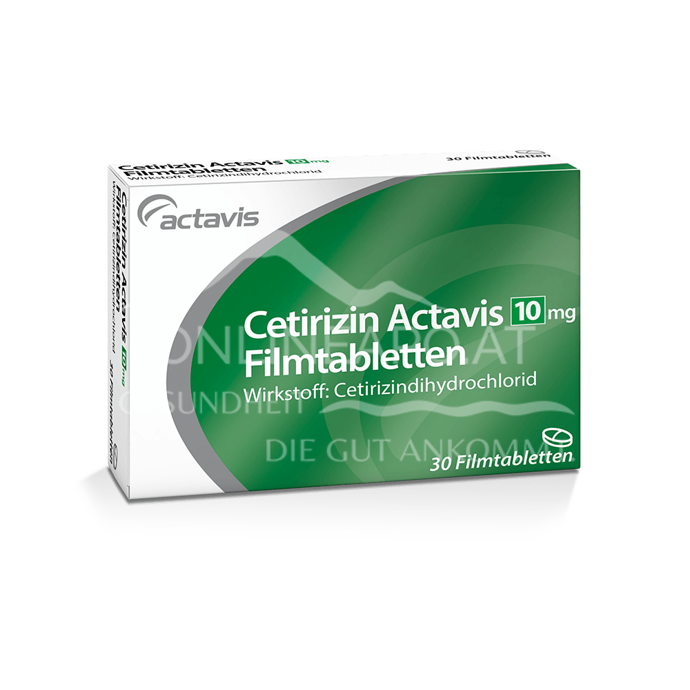 Cetirizin Actavis 10 mg Filmtabletten