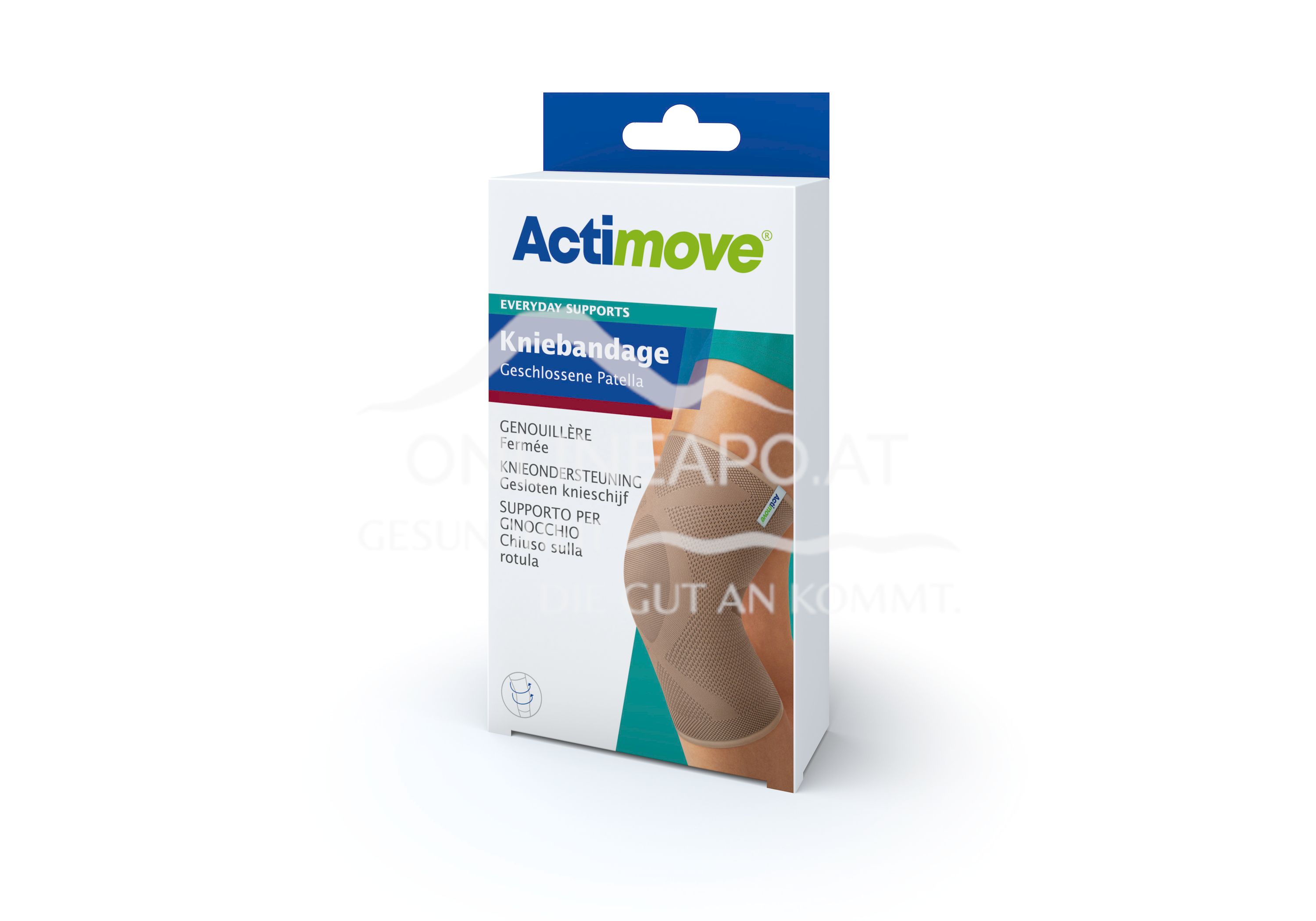 Actimove® Everyday Supports Kniebandage Geschlossene Patella Größe XL