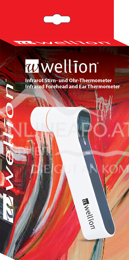 Wellion® Infrarot Stirn- und Ohr-Thermometer