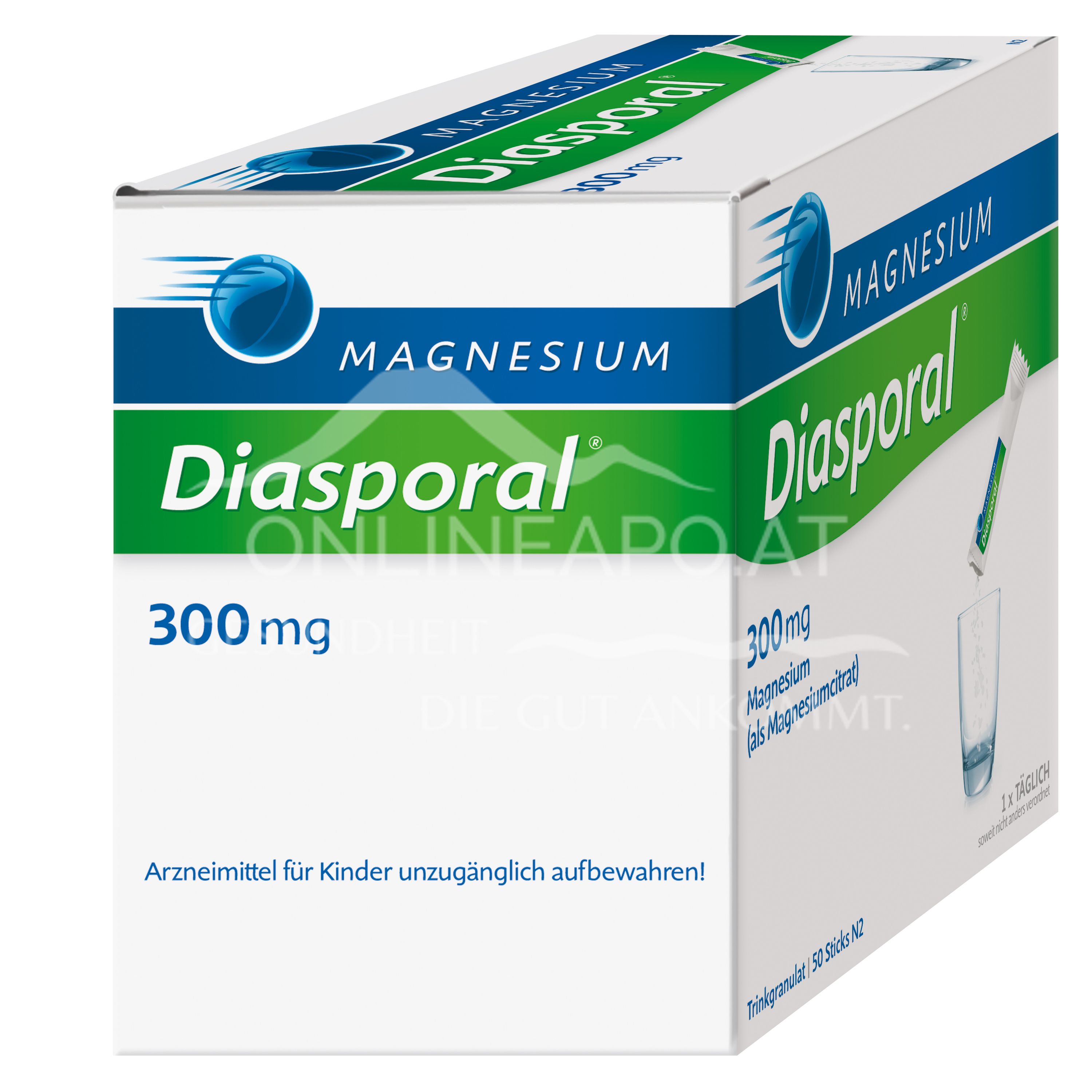 Magnesium Diasporal 300 mg Granulat zur Herstellung einer Lösung zum Einnehmen 