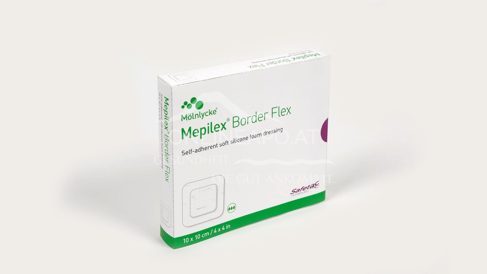 Mepilex® Border Flex Schaumverband 10 x 10 cm