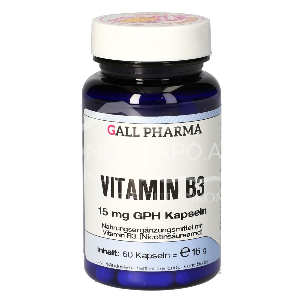 Gall Pharma Vitamin B3 15 mg Kapseln