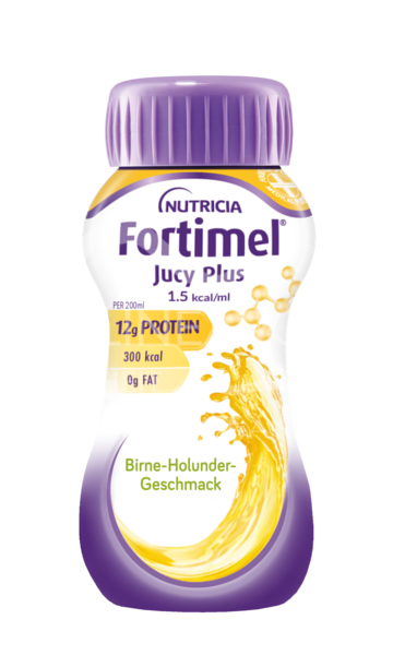 Nutricia Fortimel Jucy Plus Birne Holunder 200 ml