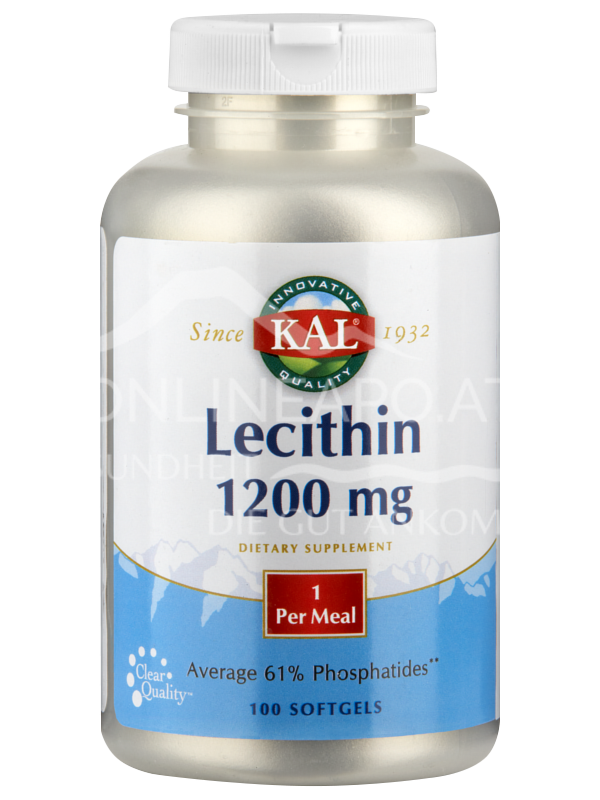 KAL Lecithin 1200 mg Weichkapseln