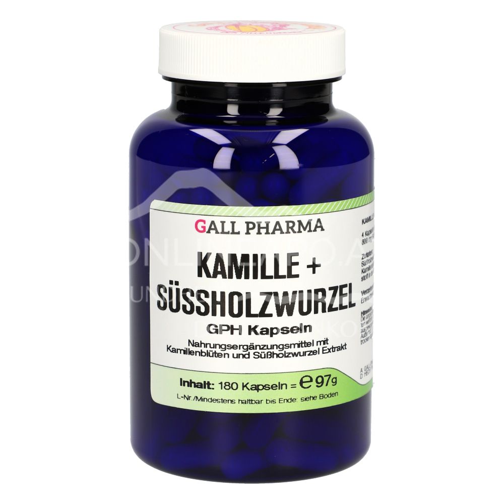 Gall Pharma Kamille + Süßholzwurzel Kapseln
