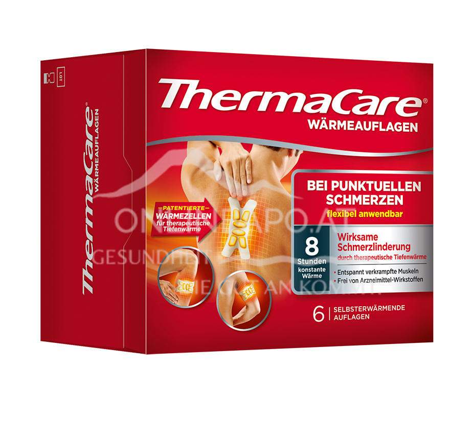 ThermaCare® Wärmeauflagen für flexible Anwendung