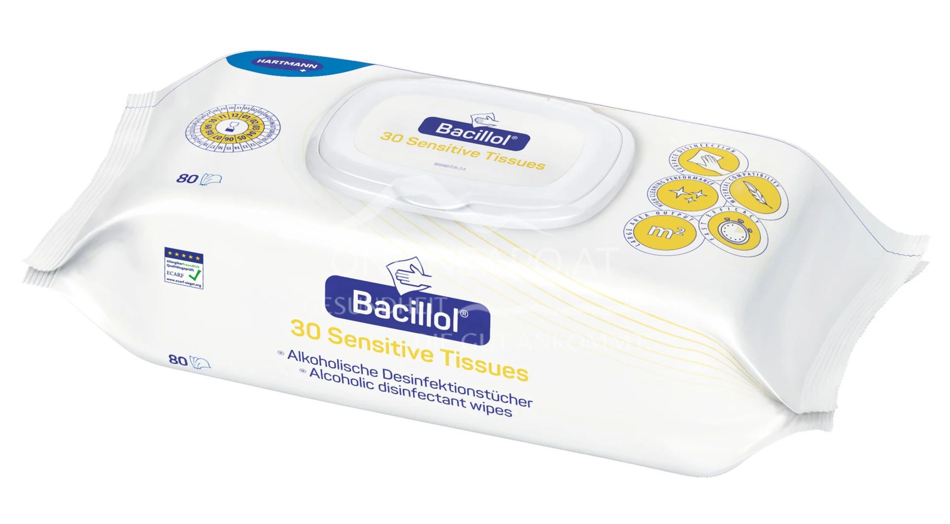 Bacillol® 30 Sensitive Tissues - Alkoholische Desinfektionstücher