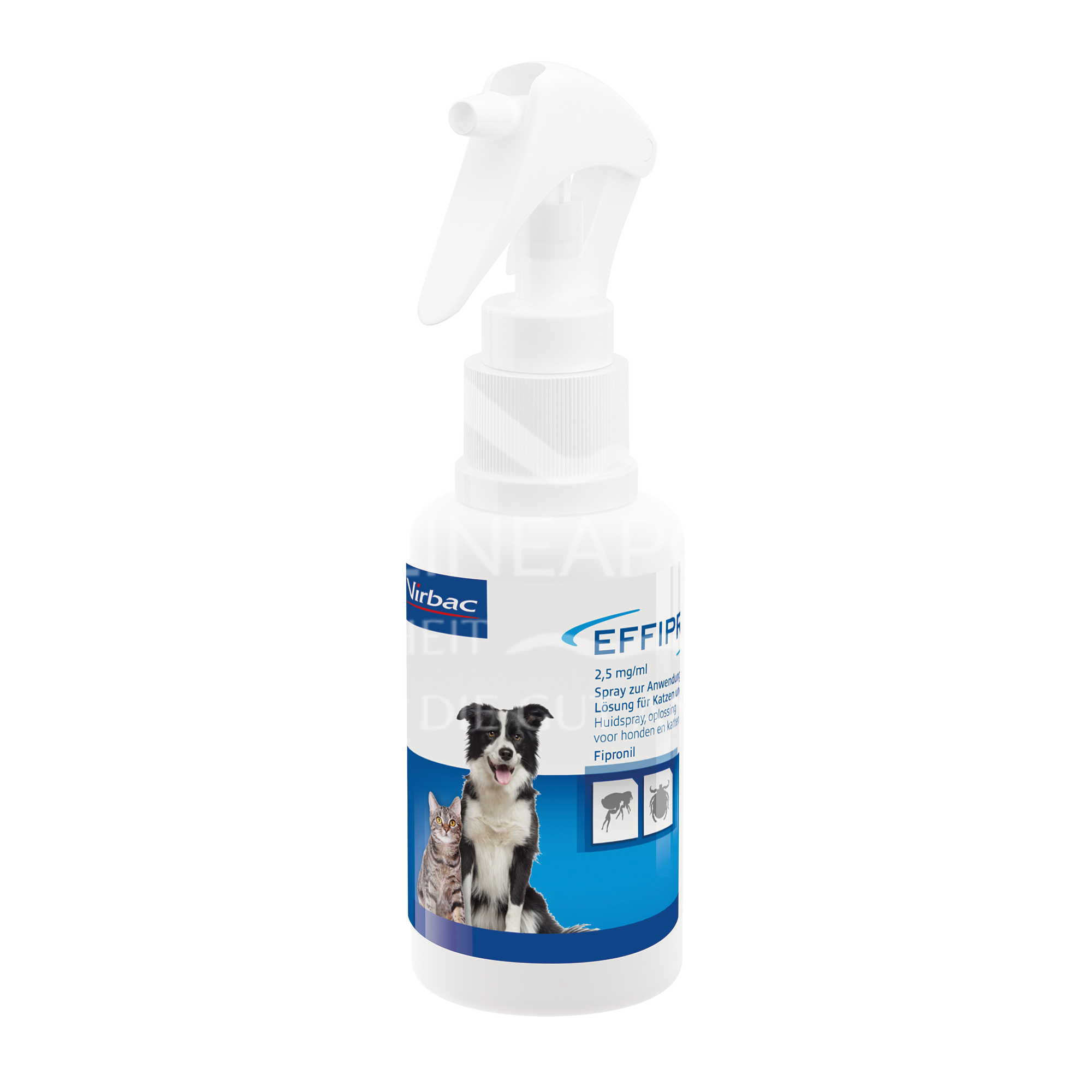 Effipro 2.5mg/ml Spray zur Anwendung auf der Haut, Lösung für Hunde und Katzen