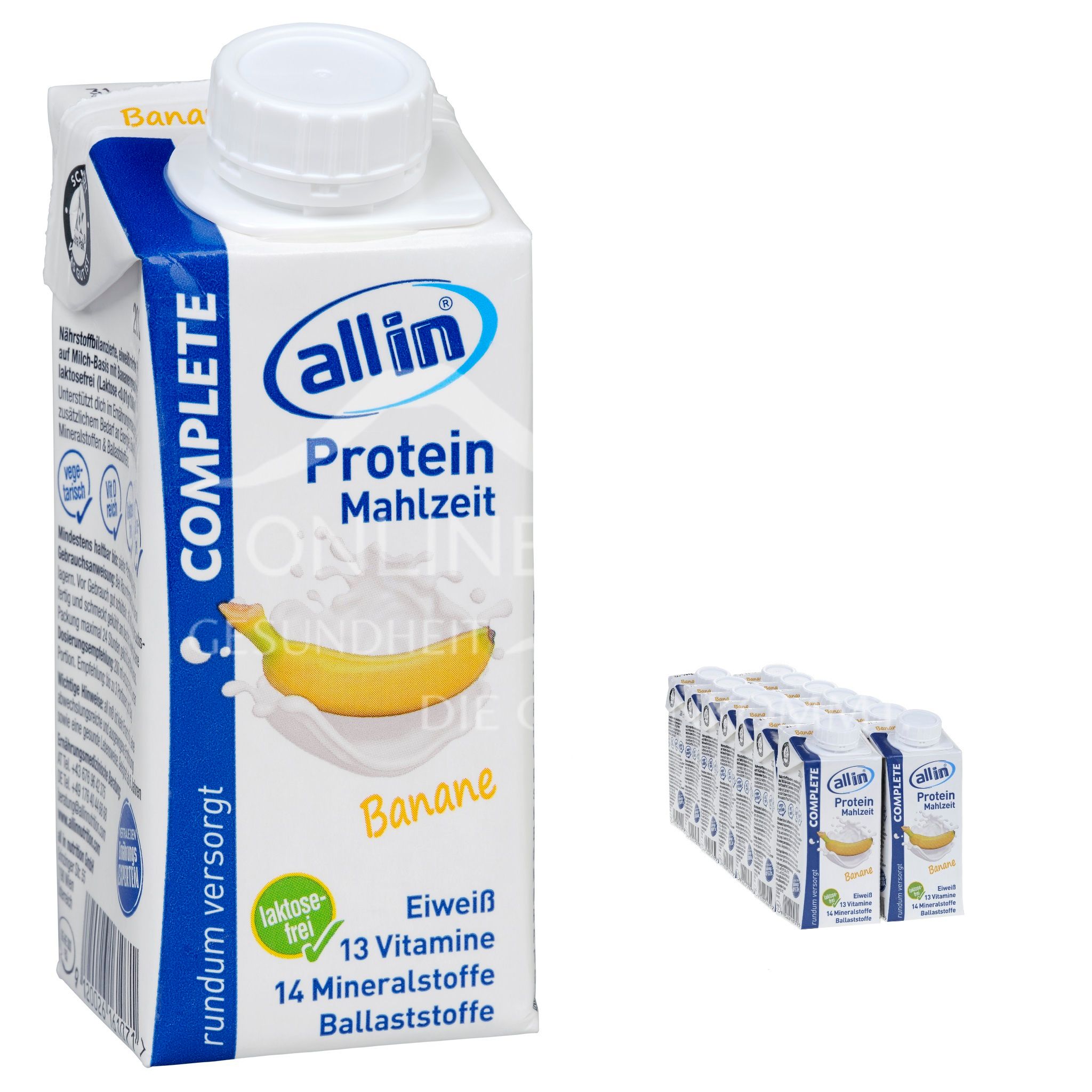 all in® COMPLETE Protein Mahlzeit Banane (14 x 200 ml)