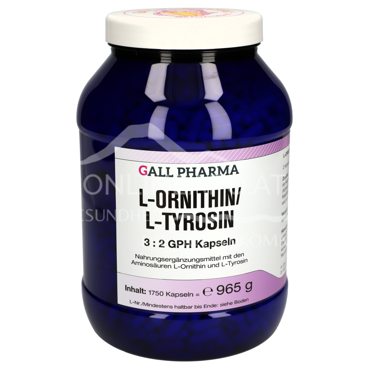 Gall Pharma L-Ornithin / L-Tyrosin 3:2 Kapseln