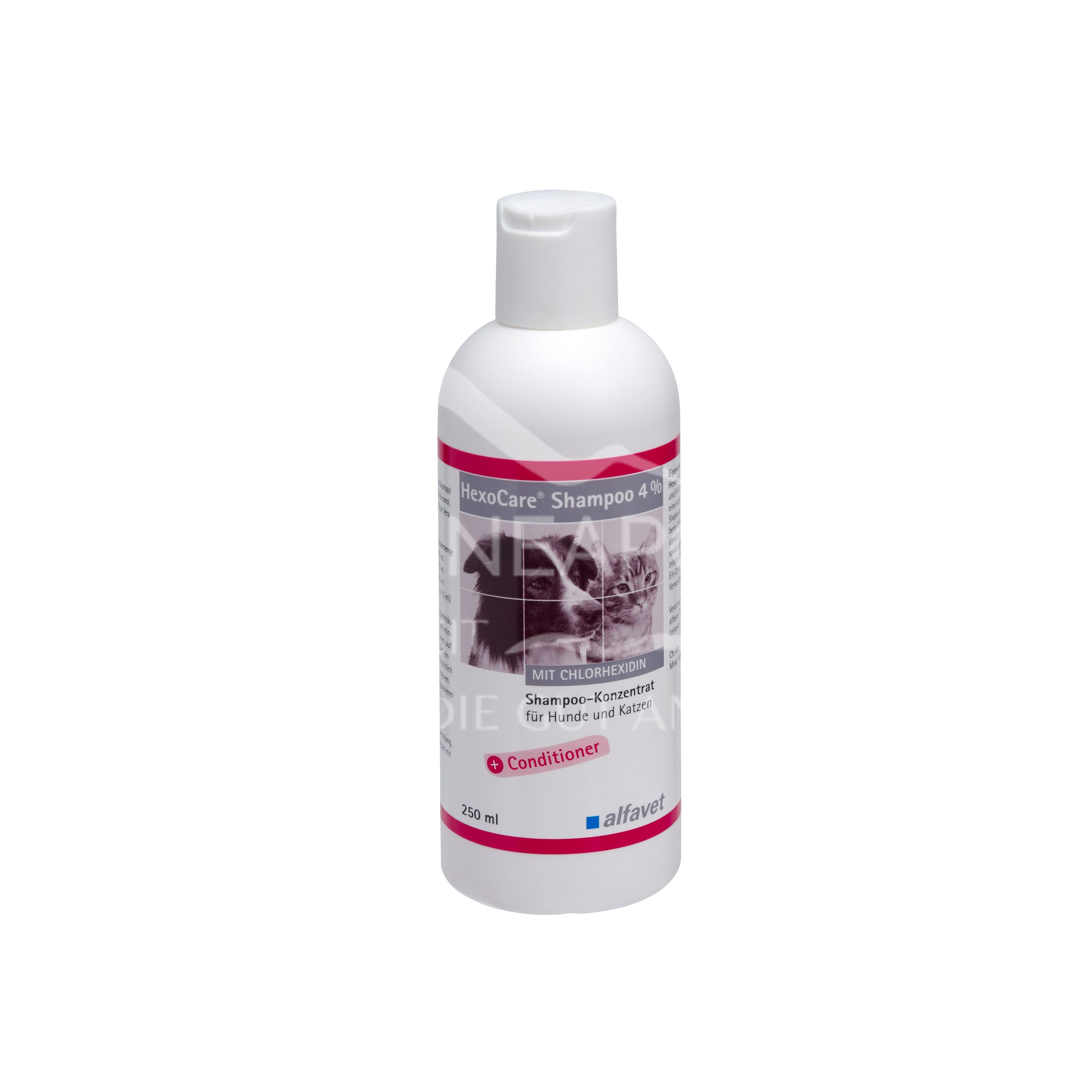 alfavet HexoCare Shampoo 4 % für Hunde und Katzen