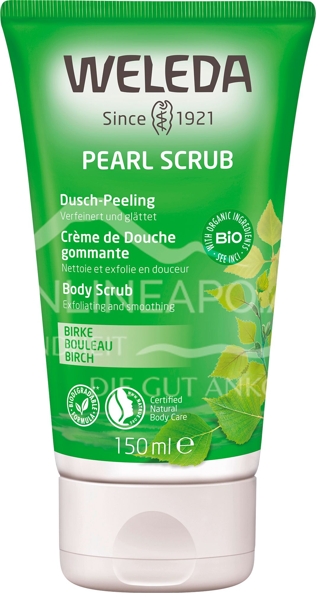 Weleda Pearl Scrub – Dusch-Peeling Birke