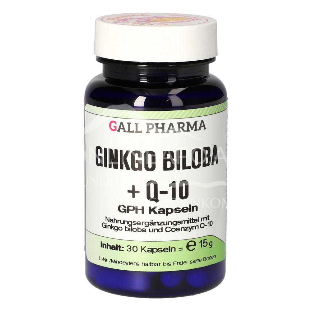 Gall Pharma Ginkgo Biloba + Q 10 Kapseln