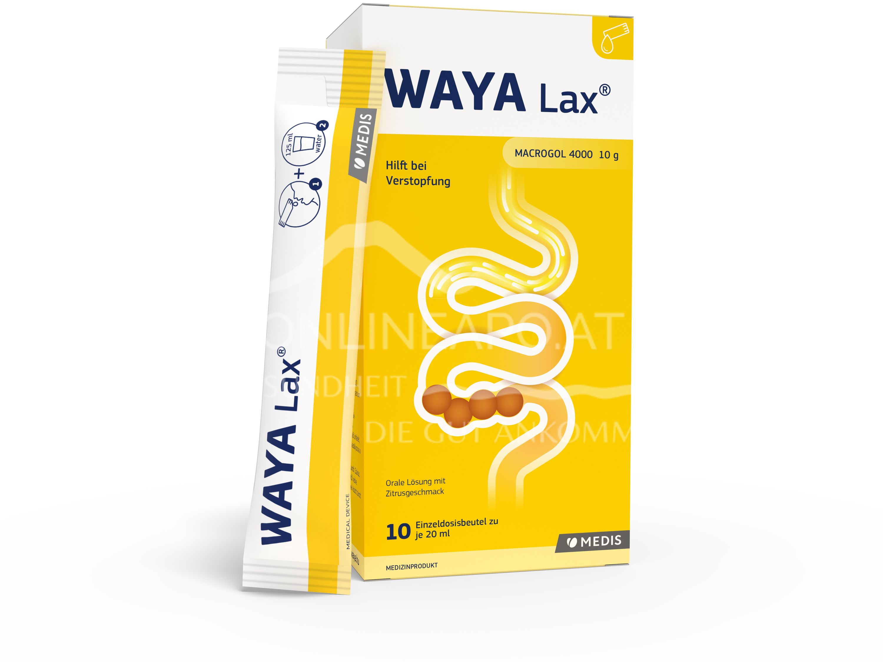 Waya Lax® - Orale Lösung, Portionsbeutel 20 ml